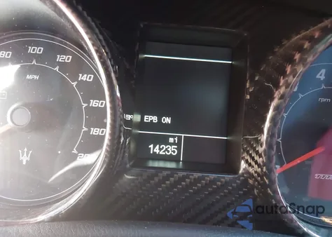 2018 Maserati Granturismo Mc/Sport z USA, uszkodzony, nr VIN ZAM45VMA8J0273445